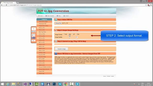 TIFF to JPG Conversion Online смотреть онлайн