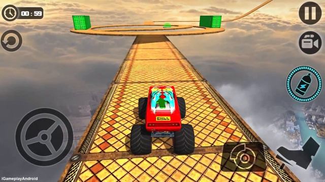 I FAILED Crazy Monster Truck Legends 3D Impossible Car Stunts Games For Kids - Android Gameplay HD смотреть онлайн