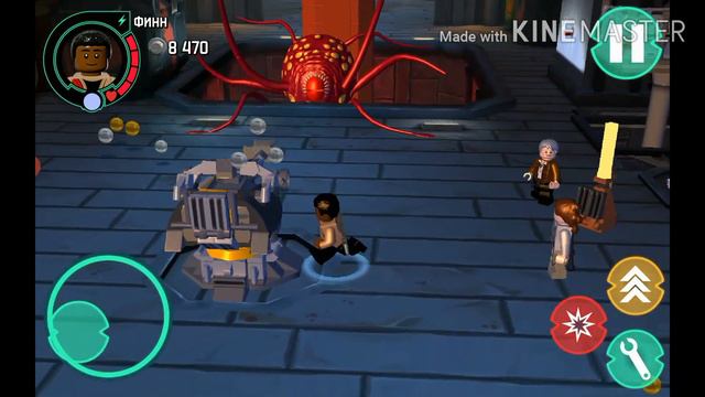 Lego Star Wars the force awakens прохождение часть 7: спасение с корабля