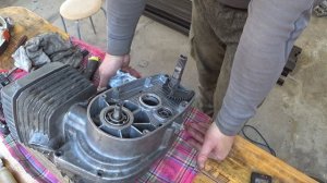 Сборка КПП мотоцикла Минск.