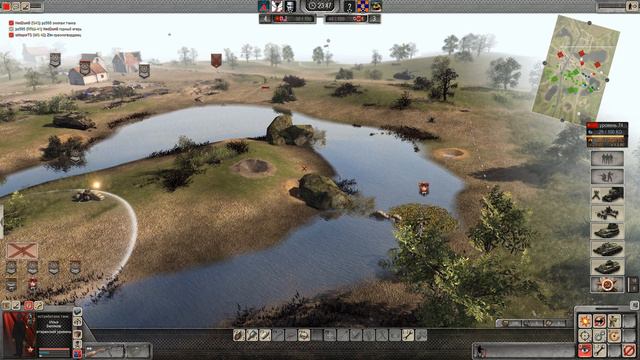 ПЕХОТА ТАЩИТ 3 vs 3 Men of War assault squad 2 **USSR** #402 смотреть онлайн