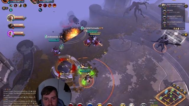 Occupying "Ouritos-Ofailos" Vol.2 Roads of Avalon - Albion Online смотреть онлайн