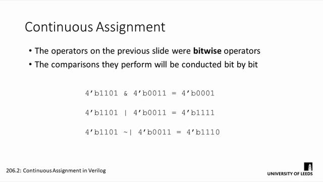 Continuous Assignment in Verilog смотреть онлайн