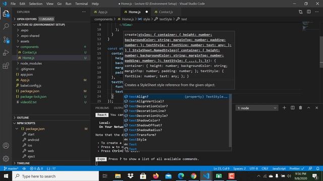 React Native in Pashto | Lecture 12 | Styling in React Native смотреть онлайн