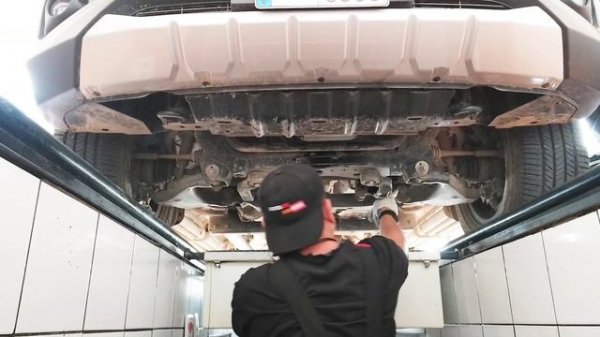 How to change oil changan hunter model 2023 (diesel engine)@frenzkietvbulay-ogvlog3611