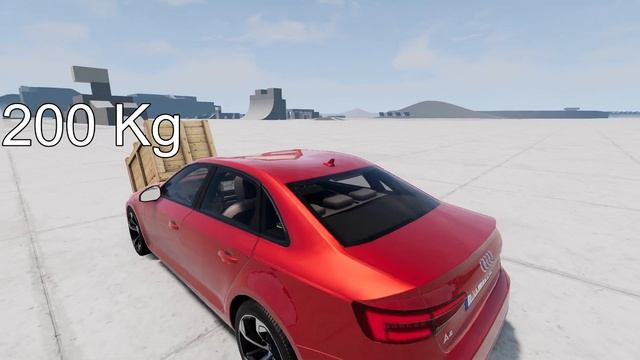 AUDI A4 vs 45000 KG! CRASH TEST ROOF! - BeamNg Drive смотреть онлайн