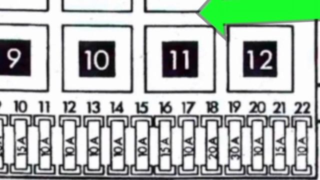 Вот блок предохранителей Фольксваген пассат б3. Что за что отвечает.