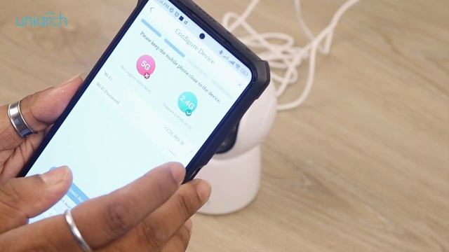 Uniarch Uho-S2E 2MP Smart PT Camera | Mobile View Configuration