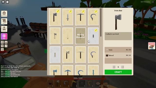 How to MAKE GILDED STEEL SICKLE - Islands - Roblox смотреть онлайн