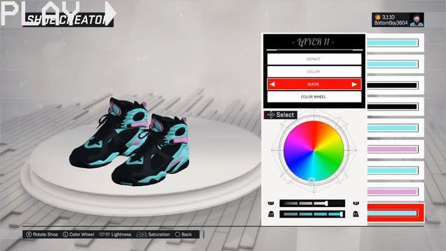 NBA 2k17 Custom Cotton Candy Retro 8s смотреть онлайн