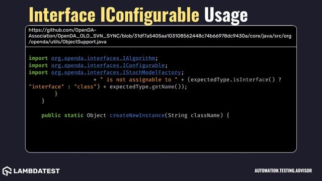 junit.runner Interface IConfigurable with examples смотреть онлайн