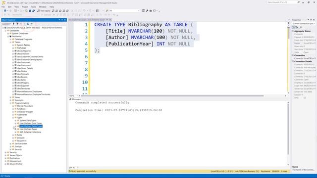 User Defined Tables Types (UDTT) en SQL Server - #69 Microsoft SQL Server desde cero смотреть онлайн