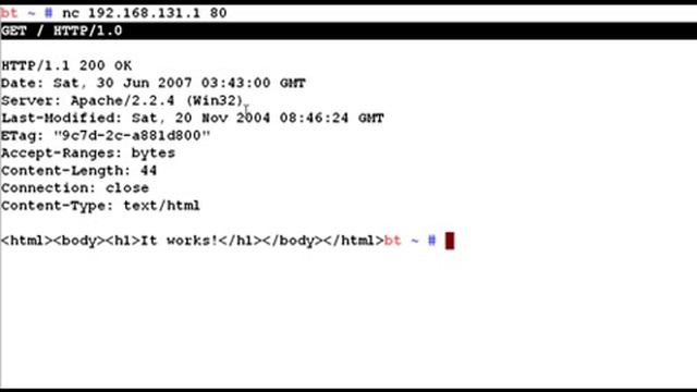 Netcat Basics (Client Mode) смотреть онлайн
