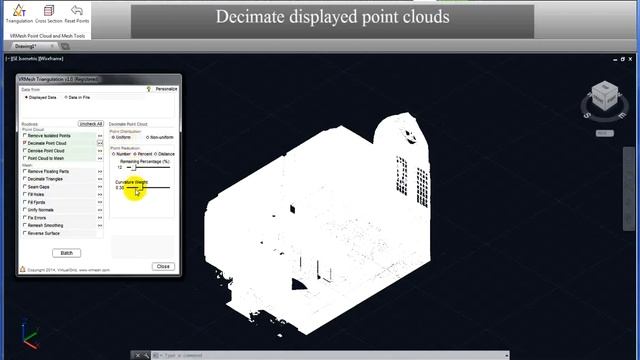 Point Cloud Decimation for AutoCAD 2014 смотреть онлайн