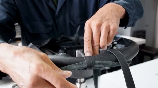 How to cover a steering-wheel in leather - Car upholstery смотреть онлайн