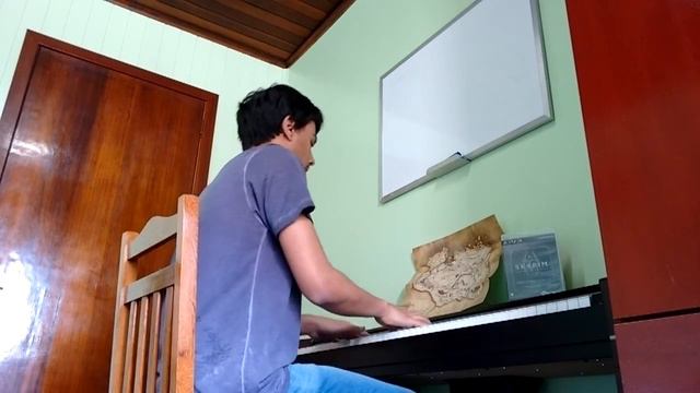 Skyrim Main Theme - Piano смотреть онлайн