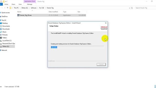 How to install Oracle 10g Software смотреть онлайн