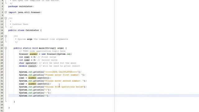 Simple java calculator in command line смотреть онлайн