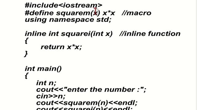 OOP C++ macros and inline functions смотреть онлайн