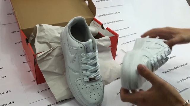 ShoesGoGo Nike Air Force белые размеры 36-46 смотреть онлайн