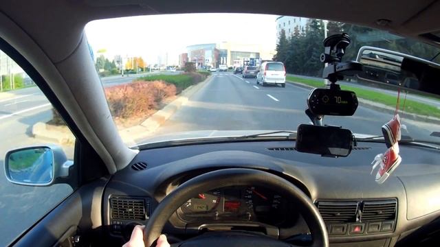 VW Golf 4 1.6 16V - POV - jazda po mieście - Rzeszów, PL смотреть онлайн
