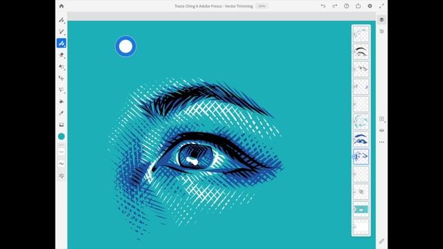 Vector Trimming in Adobe Fresco with Tracie Ching | Adobe Creative Cloud смотреть онлайн