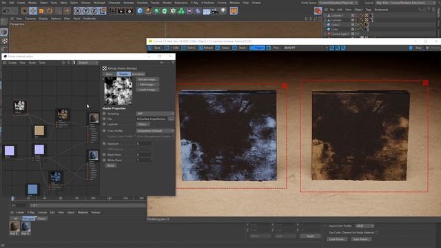 Corona Renderer For Cinema 4D Tutorial: The Node Material Editor смотреть онлайн