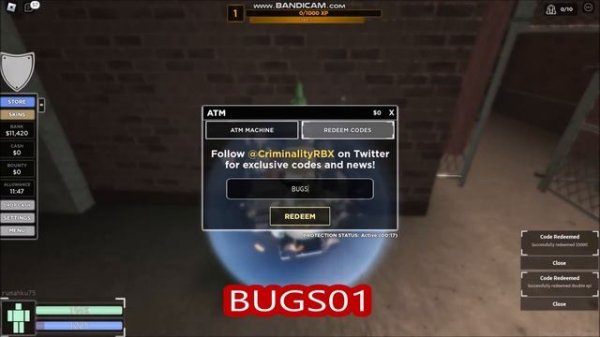 *NEW UPDATE CODES* [CODE] Criminality ROBLOX | June 5, 2023