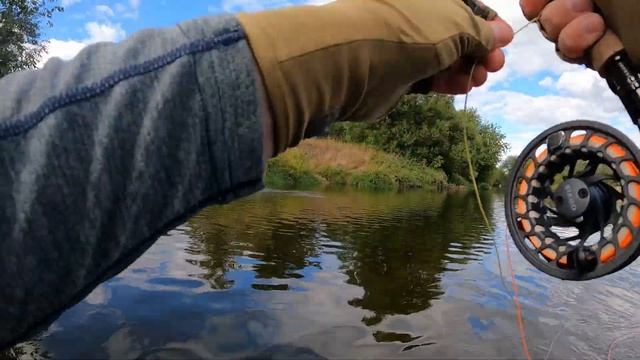 Нахлыст на Москва-реке в сентябре (Голавль еще не спит!) смотреть онлайн