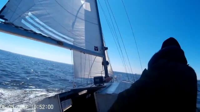 На яхте под парусом по Волге -4 смотреть онлайн