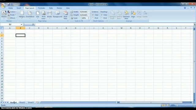 Excel 2007: Understanding the Excel Screen PC смотреть онлайн
