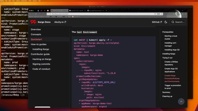 Kargo Quickstart смотреть онлайн