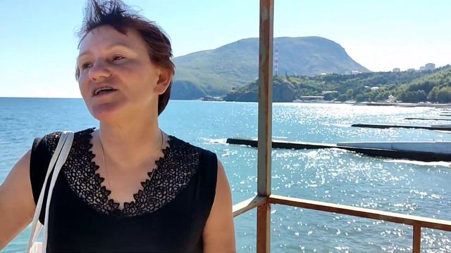 Второй день в Крыму.Прогулка по набережной. смотреть онлайн