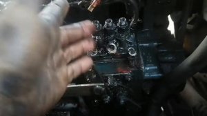 мини экскаватор Кубота Kubota где находится тнвд