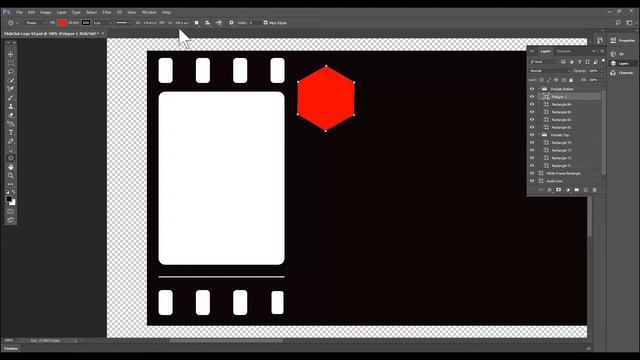 How to draw polygons in Adobe Photoshop CC 2017 смотреть онлайн