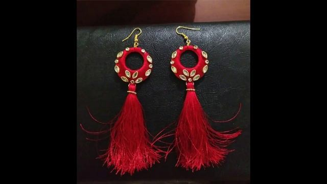 Latest Silk Thread Jhumka Earrings designs 2020|| Trending Silk Thread Earrings/NewTrends смотреть онлайн