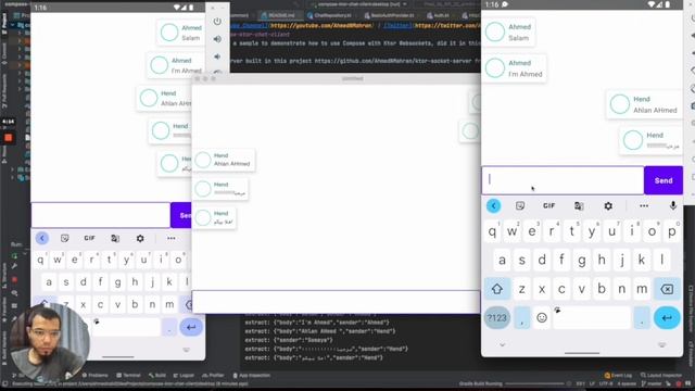 Compose Multiplatform Chat App Demo смотреть онлайн