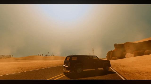 GTA SA | RenderHook with ReShade | Dust storm in Desert смотреть онлайн