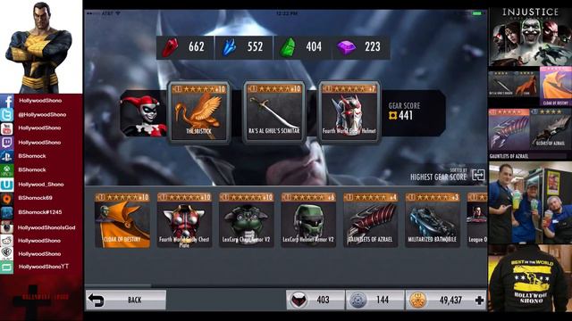 Injustice Gods Among Us iOS - Arkham Knight Batman Level 50 Elite VII смотреть онлайн