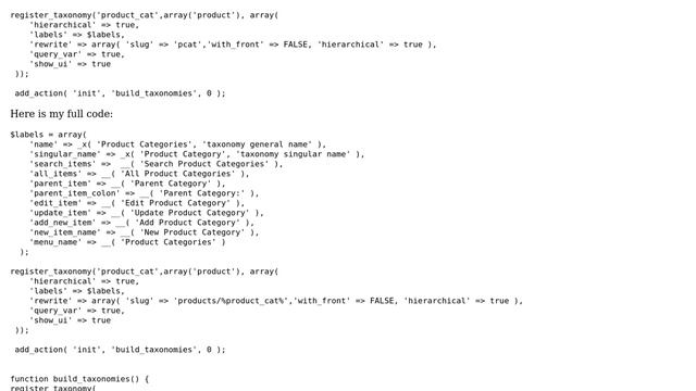either single-{custom}.php 404's OR /taxonomy/ 404's - custom post type and taxonomy permalinks смотреть онлайн