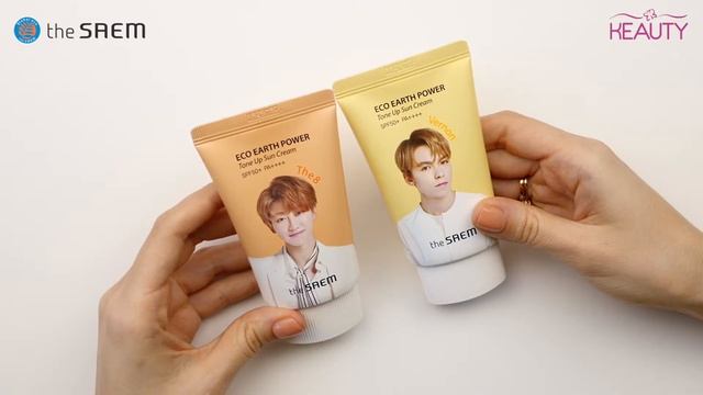 Осветляющий солнцезащитный крем The Saem Eco Earth Power Tone Up Sun Cream (Seventeen Edition) смотреть онлайн