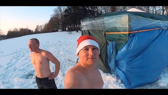 Kupiškėniškas vantos lapas 2 l Ice Hole Swimming l Sauna Tent 2022 смотреть онлайн