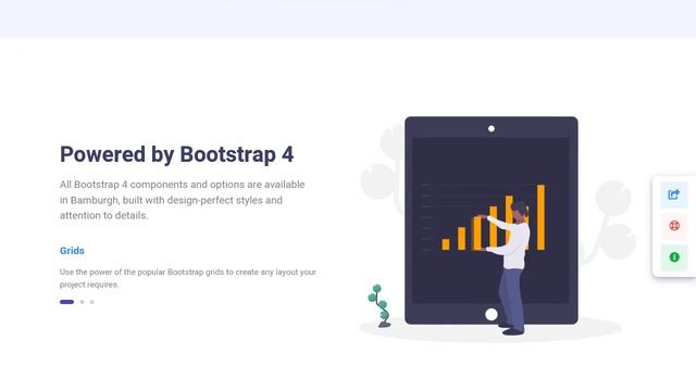 Bamburgh - React Bootstrap Admin Dashboard and UI Kit Template смотреть онлайн