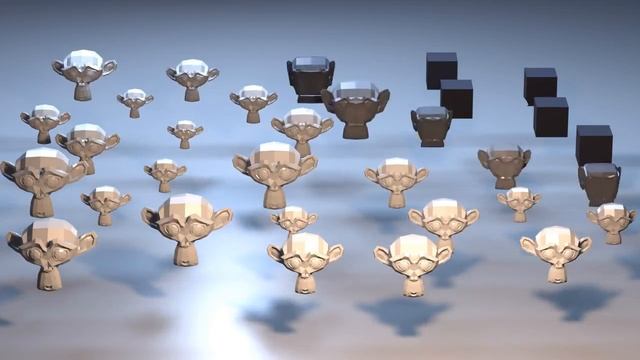 Shapekey-like Animation from Default Cube to Suzanne - Blender Geometry Nodes 3.0 Field. смотреть онлайн