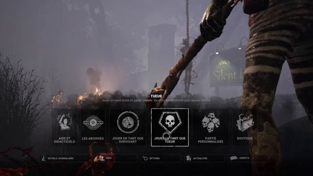 Menu Silent Hill Dead by Daylight 2020 смотреть онлайн