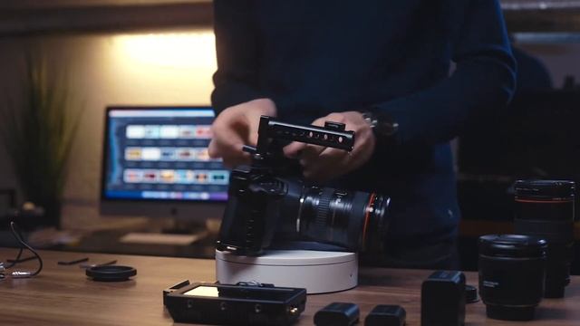 Assembling my Blackmagic Pocket Cinema Camera 6K Rig ( BMPCC6K rig building ) смотреть онлайн