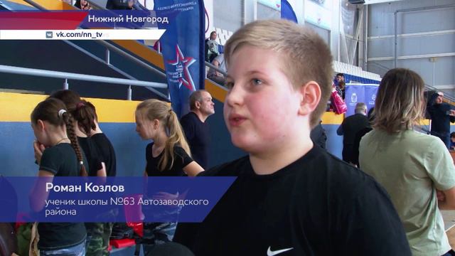Во Дворце спорта «Юность» прошли военно-спортивные игры «Нижегородская Зарничка 2024»