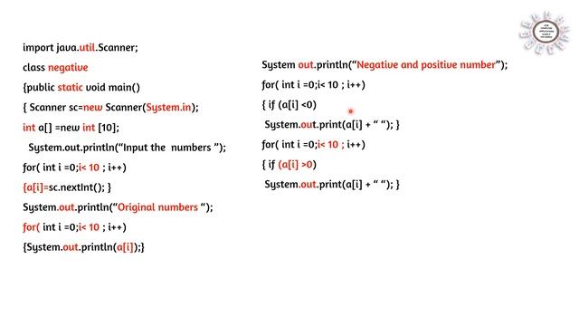 Array pograms, Simple Programs in Arrays Java смотреть онлайн