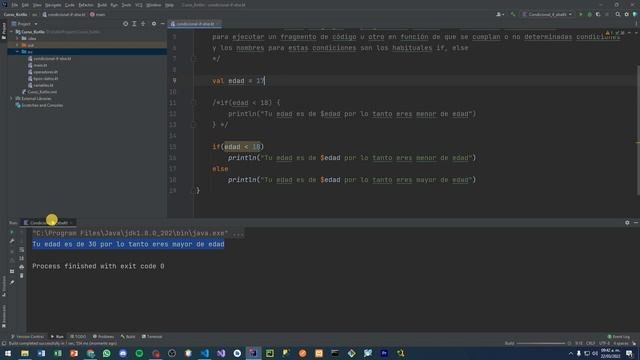 05 - Condicional if - else en Kotlin смотреть онлайн
