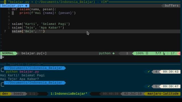 [Pythonic 40] Mengenal Default Argument (Function Overloading) pada Bahasa Pemrograman Python смотреть онлайн